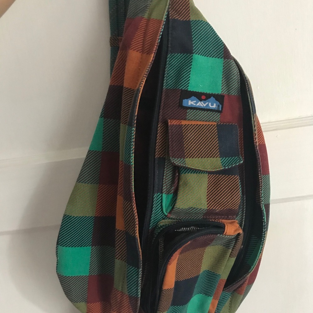 Plaid Kavu Sling Backpack *open to offers*